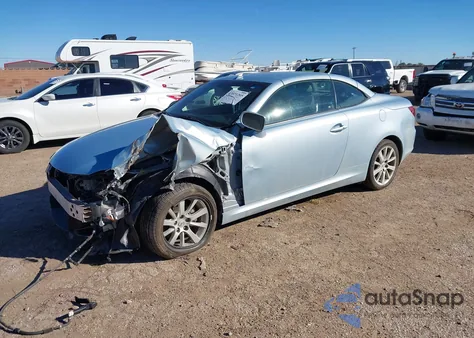 2010 Lexus Is 250C z USA, uszkodzony, nr VIN JTHFF2C2XA2505890